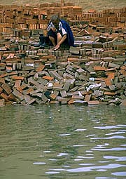 man-on-bricks