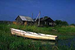 White skiff