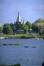 Ascension cathedral in Kem