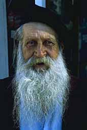 Man with white beard