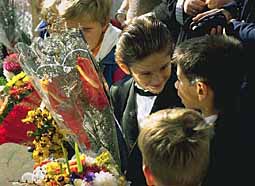 First school day in Moscow