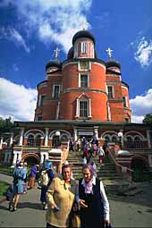 Donskoi monastery in Moscow