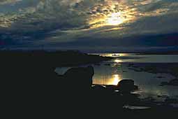 Seascape from cape Pechak