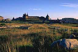 View of Solovetskii monastery