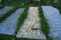 Grave stones